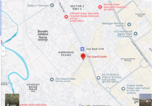 The Grand Estate Location